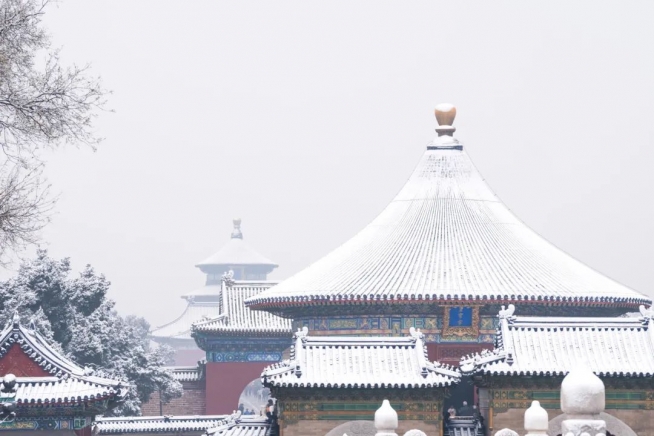 大雪过后的北京 你一定要去看看