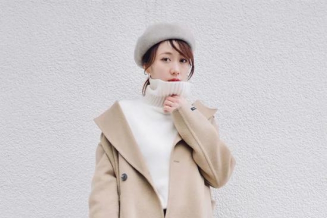 中年女人拒绝穿妈妈装 学习日本达人的冬日穿搭